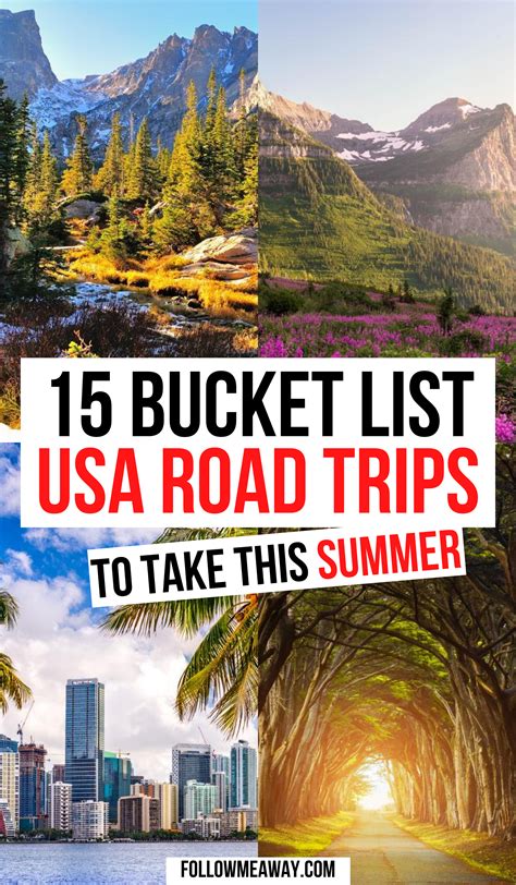 15 Best Road Trips In The Usa For Your Bucket List Road Trip Fun
