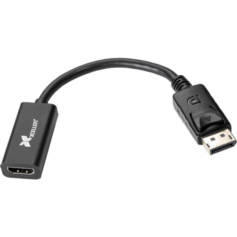 Xcellon Displayport To Hdmi 4k Active Adapter Cable Dp Hdmi 46a