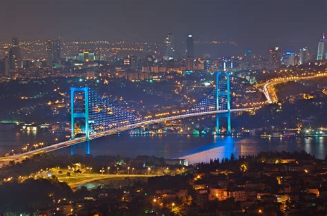 1973 Bridge Connecting Europe With Asia Built In Istanbul