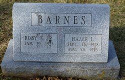 Hazel Barnes 1918 1973 Find A Grave Memorial