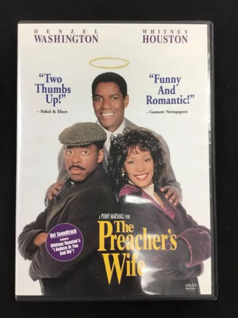 The Preachers Wife Dvd Denzel Washington Whitney Houston Free Shipping 649 Picclick