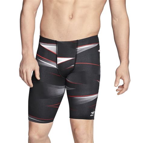 Traje De Baño Speedo Natación Infinite Pulse Jammer Negro Hombre