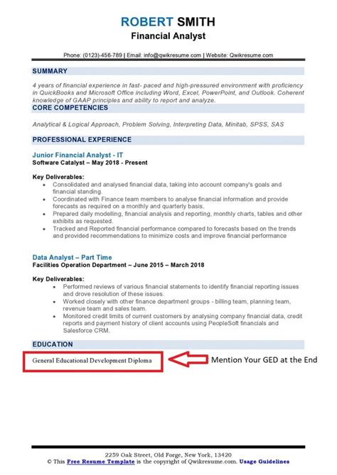 Your resume is a way for you to market yourself and promote your career experience. How to Put GED on Resume - Tips and Sample Resume With GED