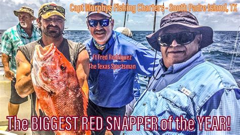 The Biggest Red Snapper Of The Year Youtube