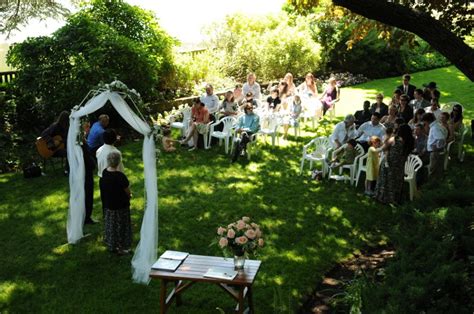 Here are our top backyard wedding reception ideas: Real Weddings: Natalie and Leon's Magical Garden Wedding ...