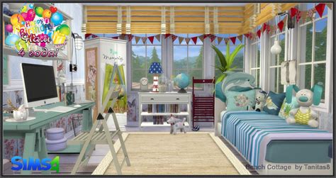 Sims 4 Ccs The Best Beach Cottage By Tanitas8