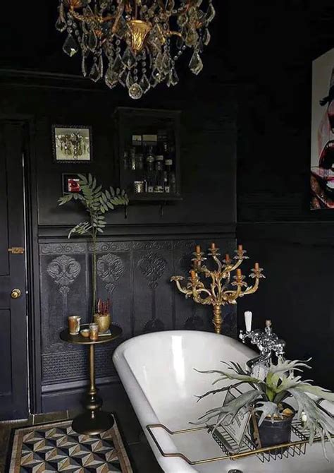 33 Dramatic Gothic Bathroom Design Ideas Artofit