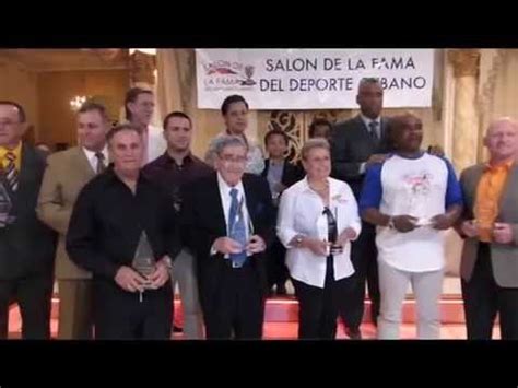Entrega de los premios Salón de la Fama del Deporte Cubano YouTube