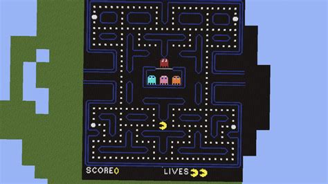 Pacman Pixel Art (Full level) Minecraft Map Open saved schematics and share them with others.