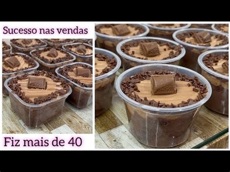BOLO ALAGADO NO POTE COM SABOR DE CHOCOLATE SUFLAIR FIZ MAIS DE SUCESSO NAS VENDAS