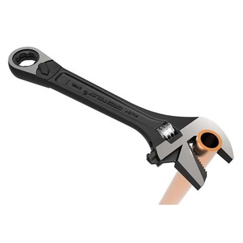 Crescent X6 Pass Thru Adjustable Wrench Multi Fit Ratchet Socket Set