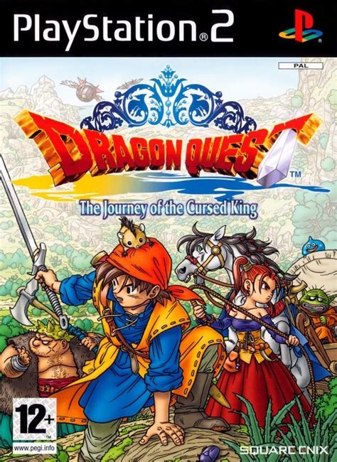 Carátula De Dragon Quest Viii Journey Of The Cursed King Para Ps2