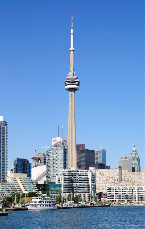 Canadá Toronto Cn Tower Cn Tower Wonders Of The World Tower