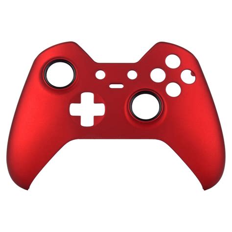 Soft Touch Red Custom Front Housing Shell For Xbox One Elite Controlle