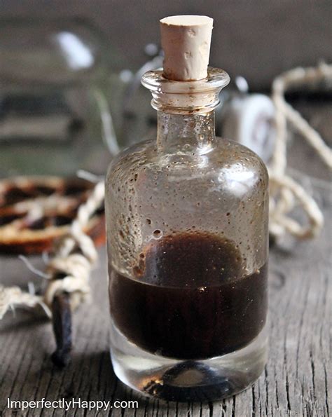 Simple Homemade Vanilla Extract The Imperfectly Happy Home