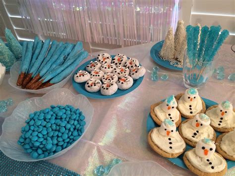 blue frozen foods frozen birthday party favors frozen birthday party
