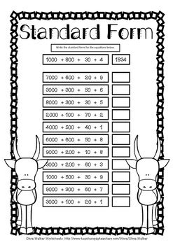 Gorgeous muscular sheena the warrior goddess, adorned in a leopard print bikini, is flexing her enormous muscles and bragging that no one can beat her! Expanded Form Standard Form Worksheets and Printables by ...