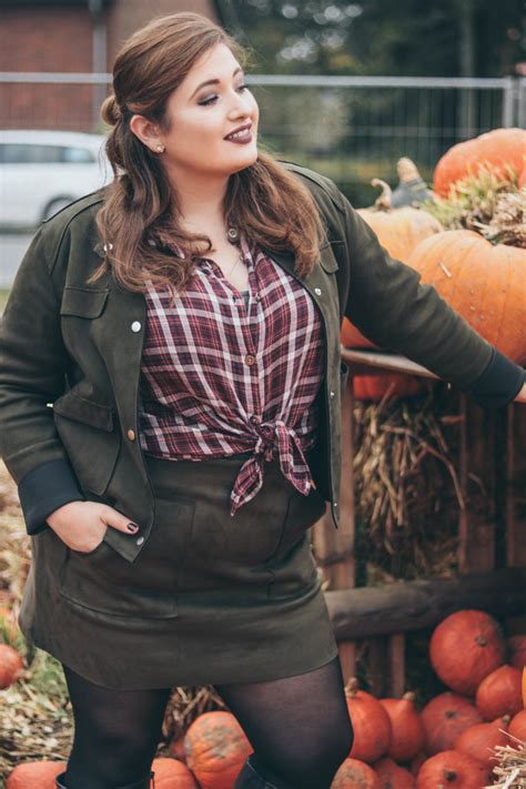 Plus Size Mode Blog Perfekter Herbst Look Für Kurvige Frauen