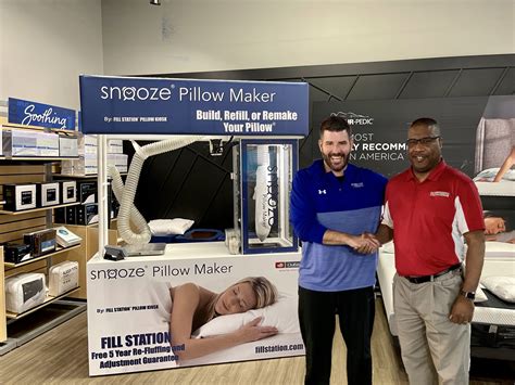 Snooze Mattress Co & Fill Station Pillow Kiosk New Partnership! - Fill