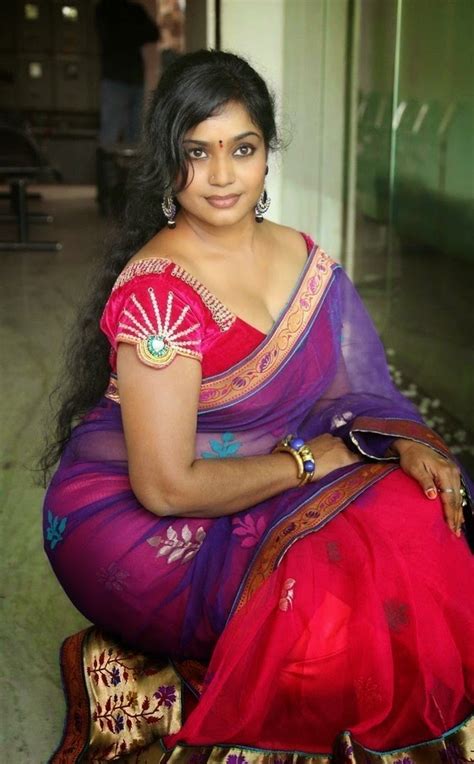 Rajmahal Telugu Movie Actress Jayavani Saree Photos Telugu Mature