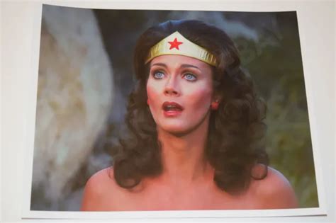 Lynda Carter Wonder Woman Pinup 8x10 Glossy Photo Busty Sexy Cleavage Tv 304 799 Picclick