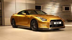Golden, Nissan, Gtr, Hd, Wallpaper