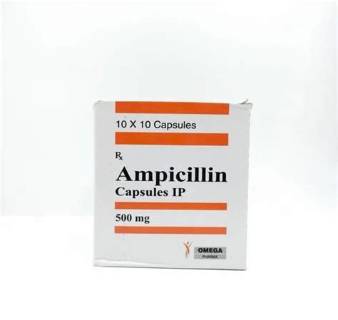 Ampicillin Capsules 500 Mg 10x10 Tablet At Rs 73stripe In Jalgaon