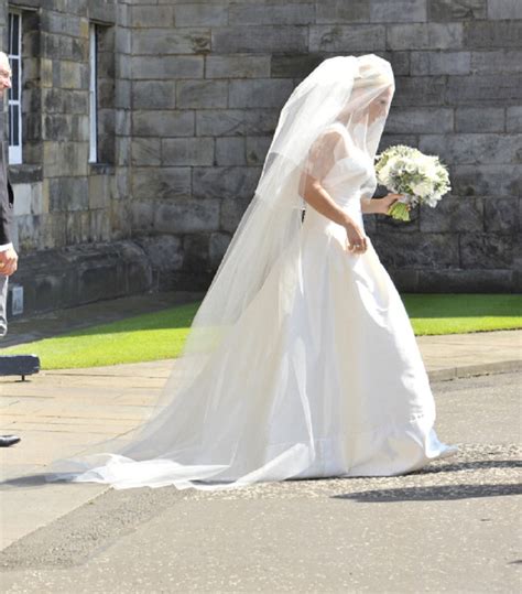 Zara Phillips Leaves Holyrood Palace To Go To The Royal Wedding Of Royal Wedding Dress