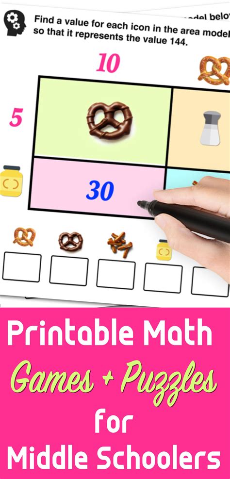 Are You Looking For Some Fun Printable Math Games And Puzzles For Your