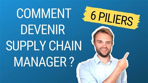 Comment Devenir Supply Chain Manager 6 Piliers Youtube