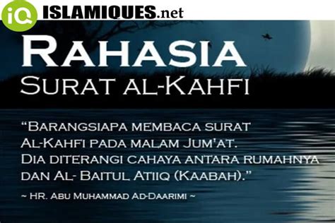 Keutamaan Surat Al Kahfi Islamiques Net