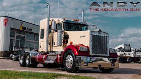 Totally Customized 2022 W900l 62 Flat Top Fully Load The Kenworth Guy