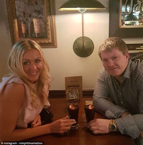 Ricky Hatton Embarks On New Romance With Marie Pollard Daily Mail Online