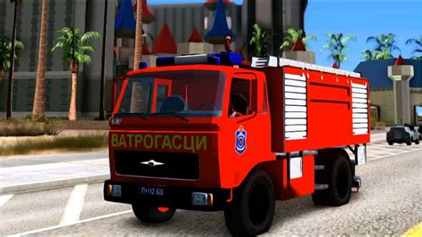 Gta San Andreas Fap Serbian Fire Truck Enromovies Review Youtube