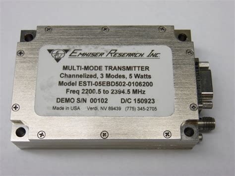 Multimode Transmitters A Telemetry Ltd