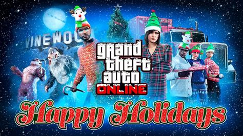 How To Find The Happy Holidays Hauler In Gta Online To Unlock Festive