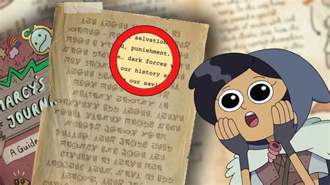 Marcys Journal Secret Messages What They Say And Mean Amphibia
