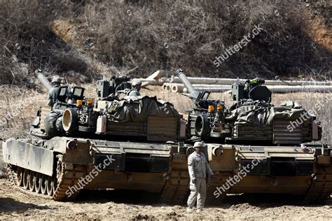 Us Army Soldiers M1a2 Tanks Participate Editorial Stock Photo Stock