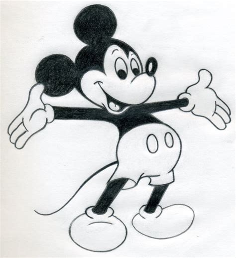 Draw Mickey Mouse