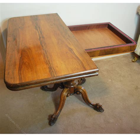 Georgian Tea Table In Rosewood Antiques Atlas