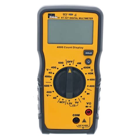Ideal Id 600 Volt Manual Multimeter In The Test Meters Department At