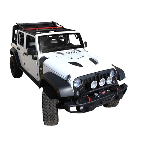 Jeep Wrangler Unlimited Soft Top Roof Rack