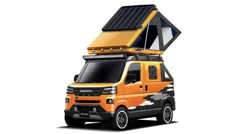 Daihatsu Kei Camper Van Heads To Tokyo Auto Salon Car Detail Guys