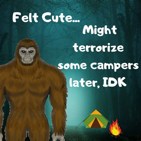 1317 x 997 jpeg 234 кб. Funny Bigfoot Meme in 2020 | Bigfoot humor, Funny, Cute