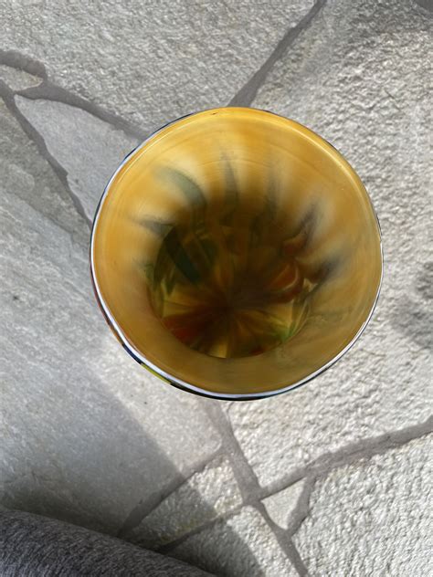 Vintage Cristalleria Murano Primrose Glass Art Vase For Sale In Cardiff Ca Offerup