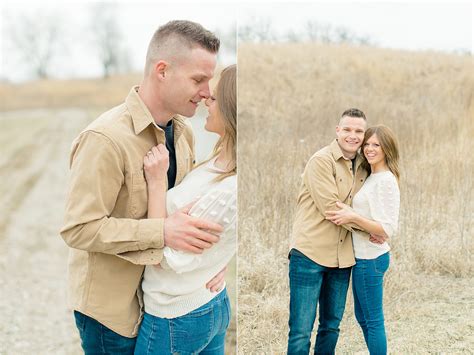 Red Barn At Pine Creek Engagement Session Nicole And Bobby Bethany