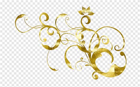 Ornament Graphy Wedding Ornament Cdr Gold Png Pngegg