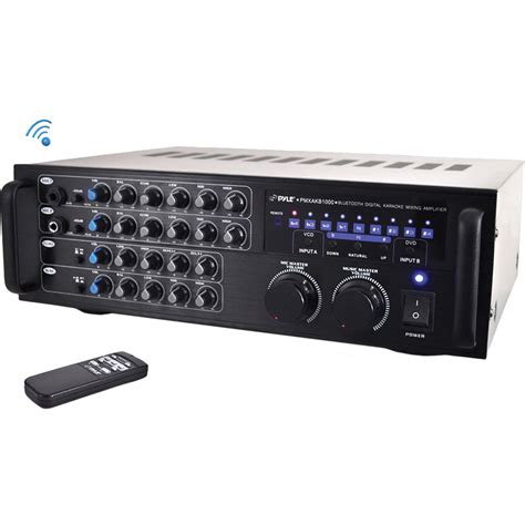 Pyle Pro Bluetooth Stereo Karaoke Mixeramplifier Pmxakb1000 Bandh
