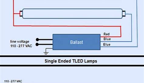 Wiring Diagram For Led Tube Lights - Cadician's Blog