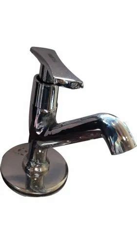 Habteq Stainless Steel High Neck Pillar Cock Taps For Bathroom Fitting At Rs Piece In Aligarh